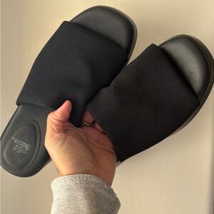 Wild Fable Black Slide Sandals | Sz 6